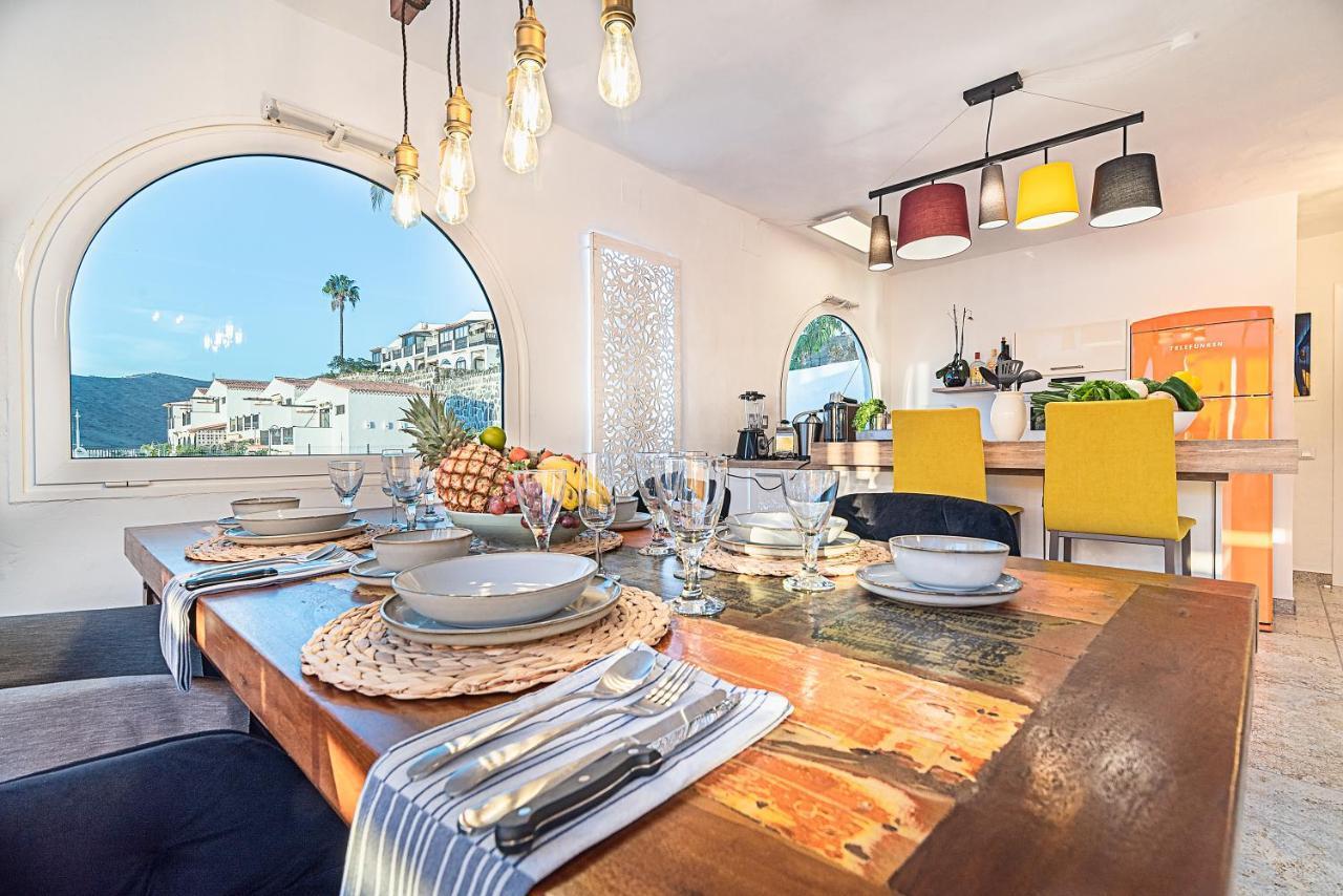 Mogan Luxury Apartment, Sea Views, Jacuzzi And Sauna. Dış mekan fotoğraf