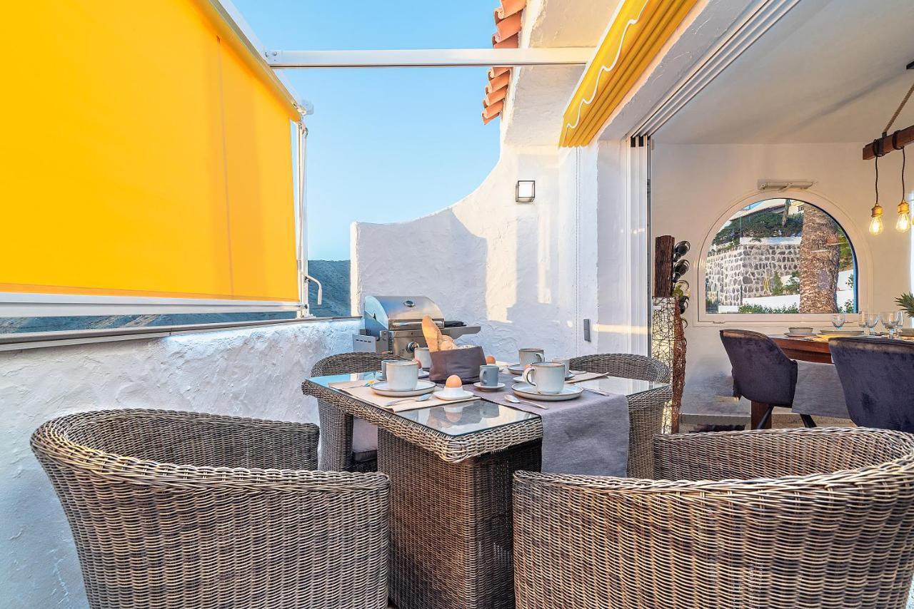 Mogan Luxury Apartment, Sea Views, Jacuzzi And Sauna. Dış mekan fotoğraf