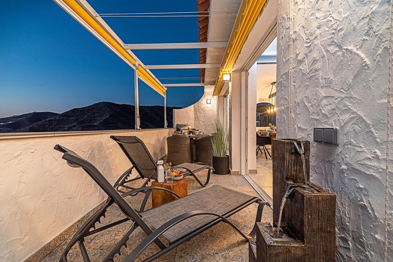 Mogan Luxury Apartment, Sea Views, Jacuzzi And Sauna. Dış mekan fotoğraf