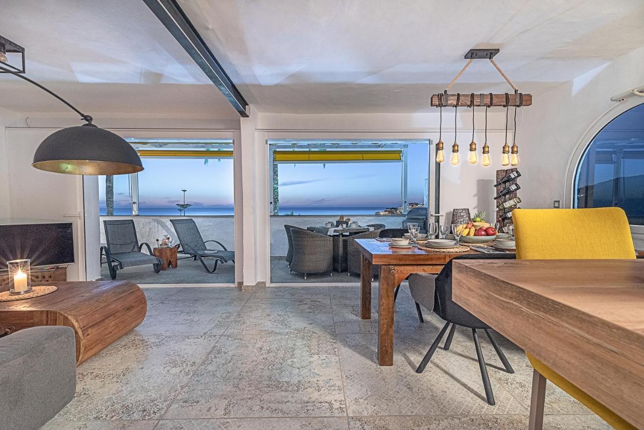 Mogan Luxury Apartment, Sea Views, Jacuzzi And Sauna. Dış mekan fotoğraf