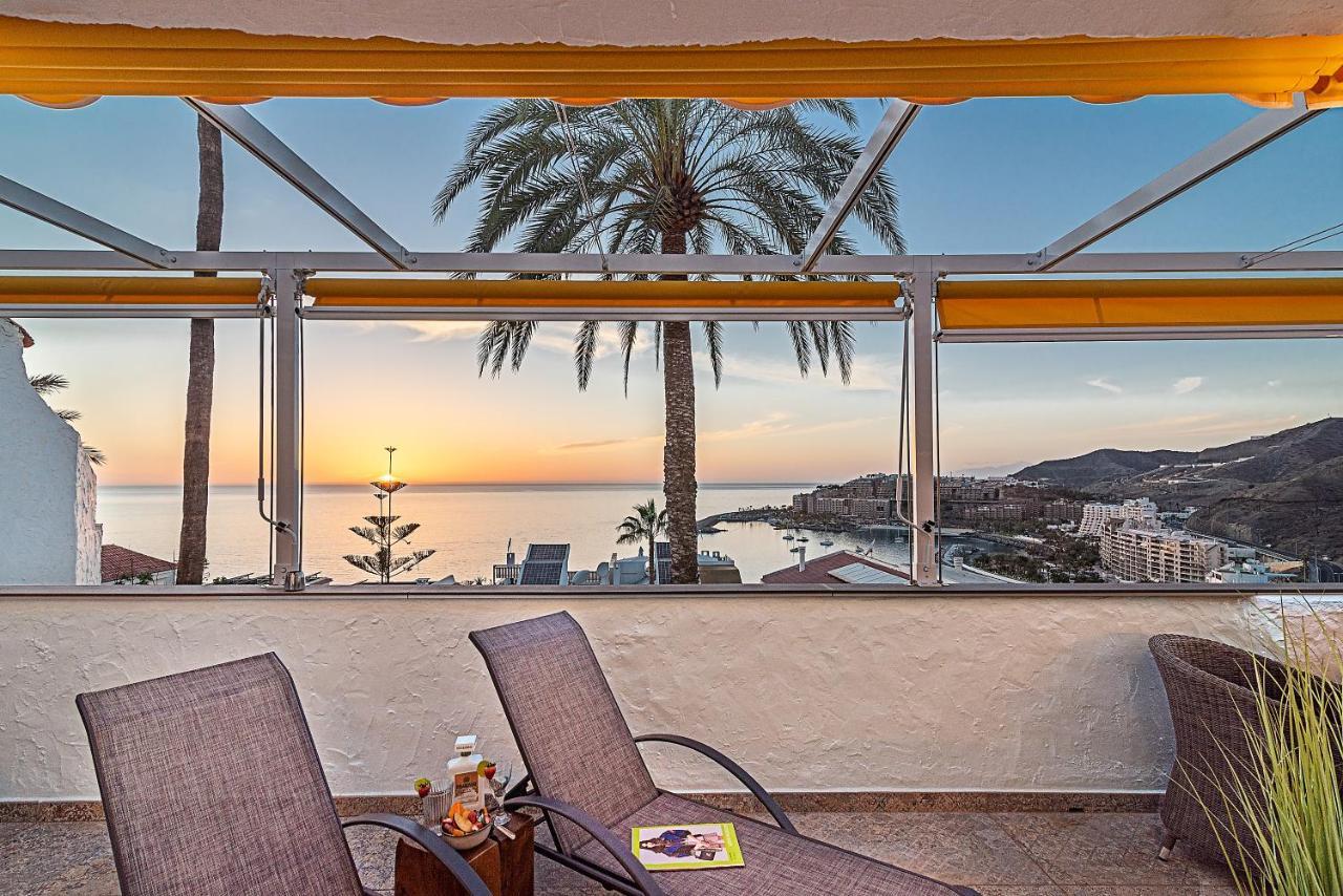 Mogan Luxury Apartment, Sea Views, Jacuzzi And Sauna. Dış mekan fotoğraf